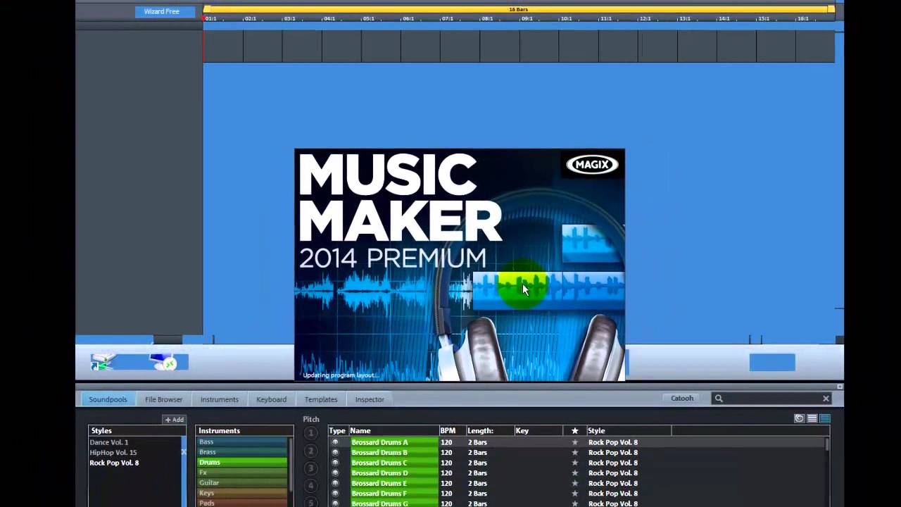 magix music maker premium 2014